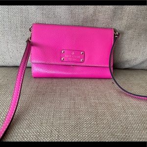 Kate Spade Hot Pink Crossbody Purse